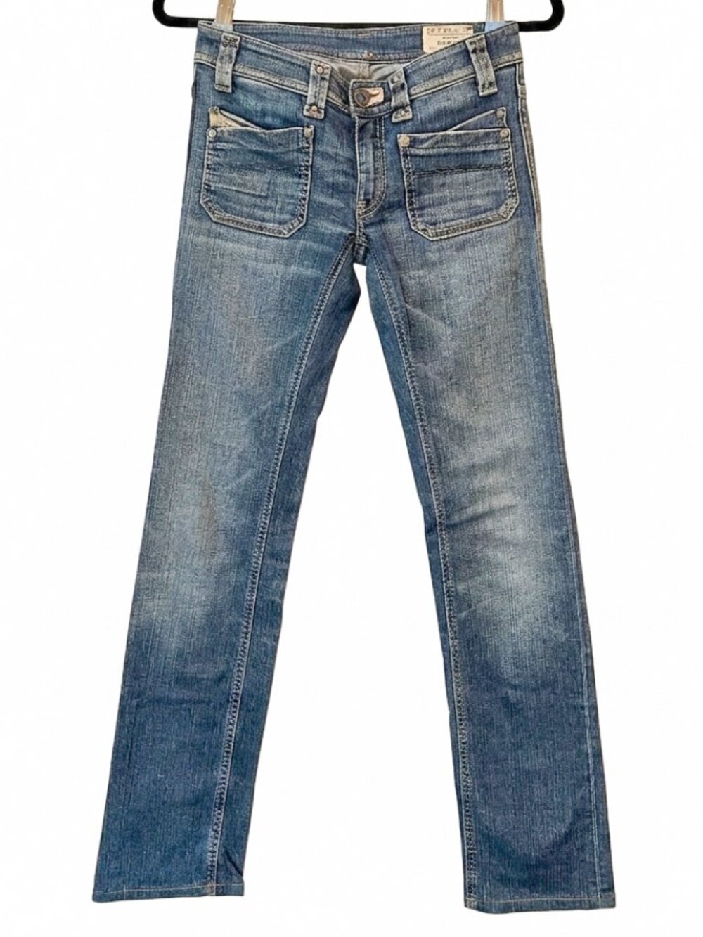 Diesel Y2K Keate Straight Leg Jeans - Size 25